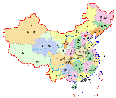 China Flight Map